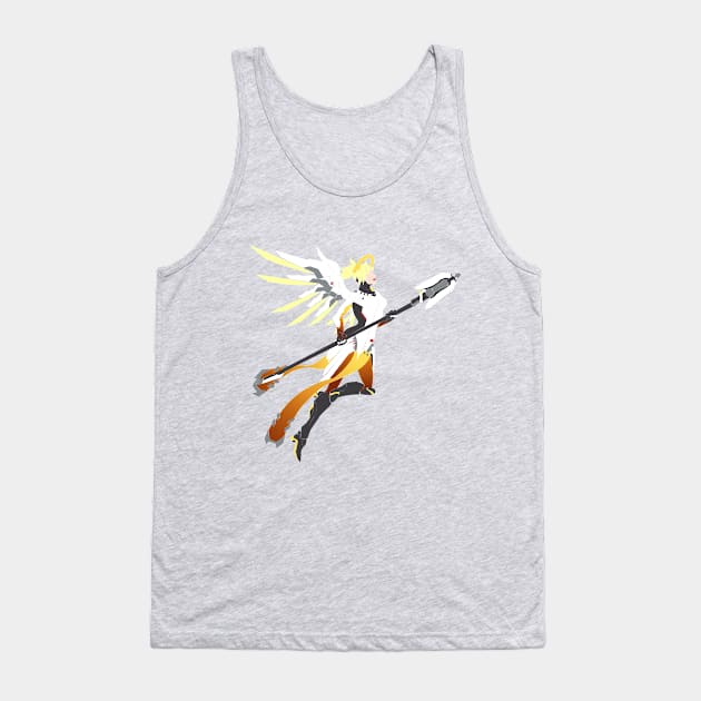 Guardian Angel Tank Top by GraphiteGoose